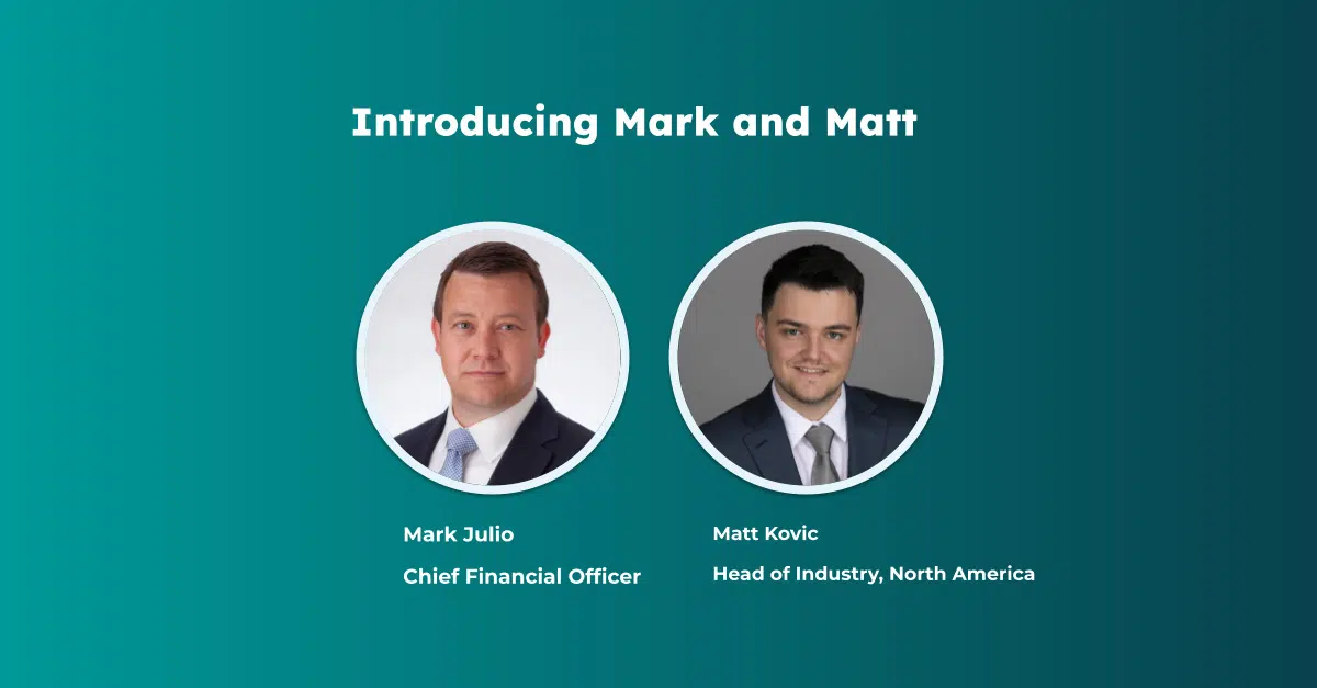 Meet Our Newest Team Members: Welcoming Mark Julio, Isle Group CFO, and Matt Kovic, Head of Industry